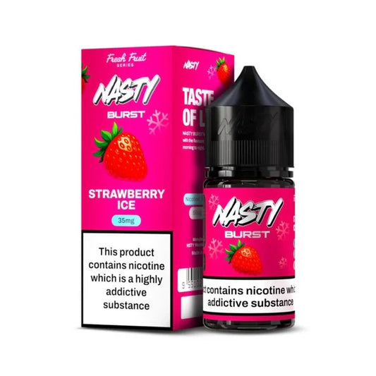 Nasty Burst - Strawberry Ice 50mg-/30ml Nic Salt.