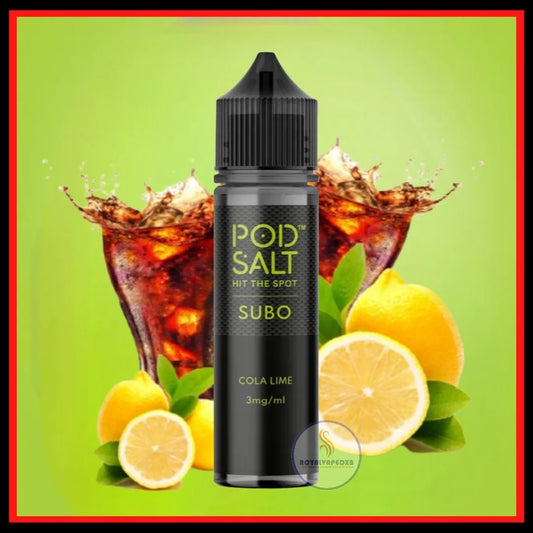 Pod Salt Cola Lime E-liquid 3mg/60ml In Kampala.