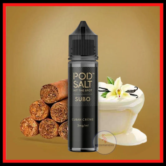 Pod Salt Cubana Creme E-liquid 3mg-/60ml In Kampala.