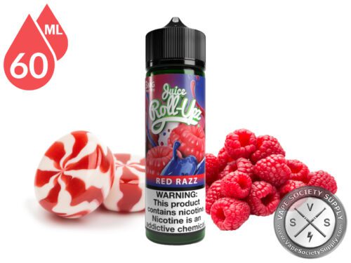 Red Razz by Juice Roll Upz 3mg/ 60ml