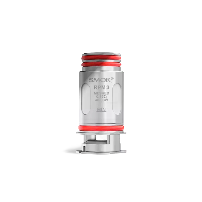Smok RPM 3 Coils 0.15ohm 0.23ohm Meshed Coil  Replacement Pack Of 5