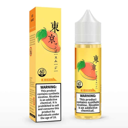 Tokyo Iced Mango Lychee 3mg/ml- 60ml E liquid.