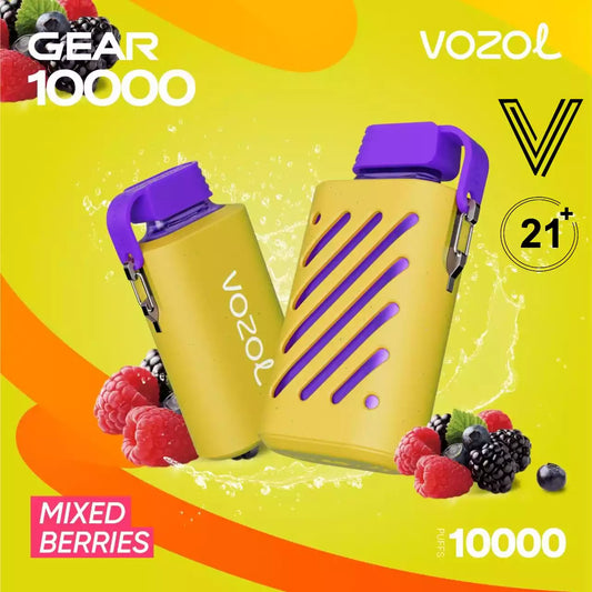 VOZOL Gear 10000 Puffs Mixed Berries Disposable Pod