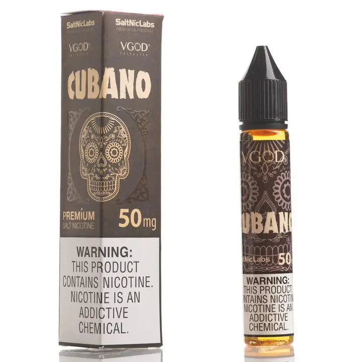 VGOD CUBANO Salt Nic 50mg/30m ((Rich Creamy Cigar)
