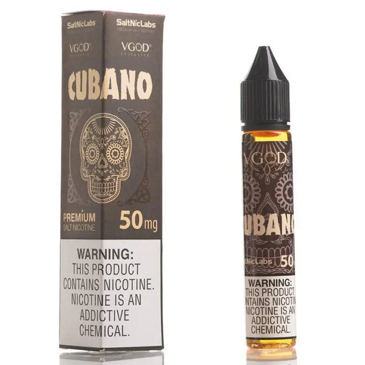 VGOD CUBANO Salt Nic 50mg/30m ((Rich Creamy Cigar)