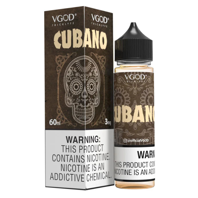 VGod E-Liquid - Cubano - 3mg/- 60ml