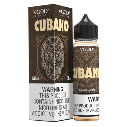 VGod E-Liquid - Cubano - 3mg/- 60ml