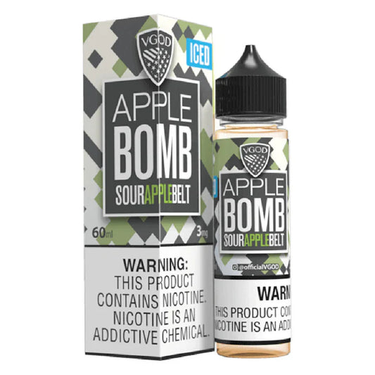 VGod E-Liquid - Iced Apple Bomb Sour Belt - 12mg-/60ml