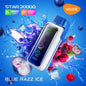 VOZOL Star Blue Razz Ice 20000 Puffs Disposable Vape in Uganda.
