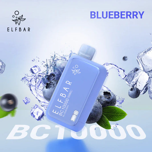 ELFBAR Disposable Vape BC10000 Blueberry Ice Vape