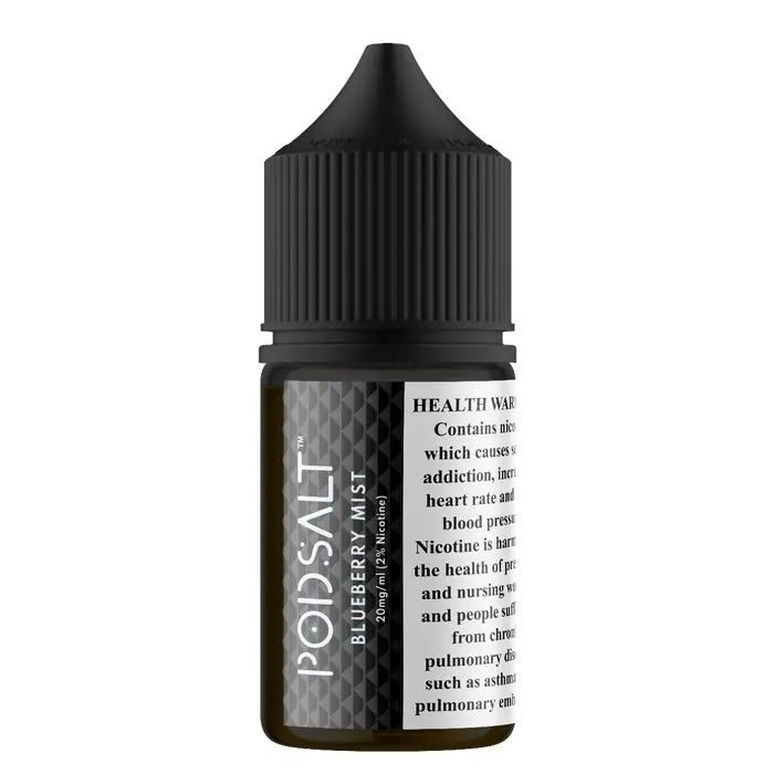 Pod Salt Blueberry Mist 30ml Nicotine Salt E-Liquid  - 20mg