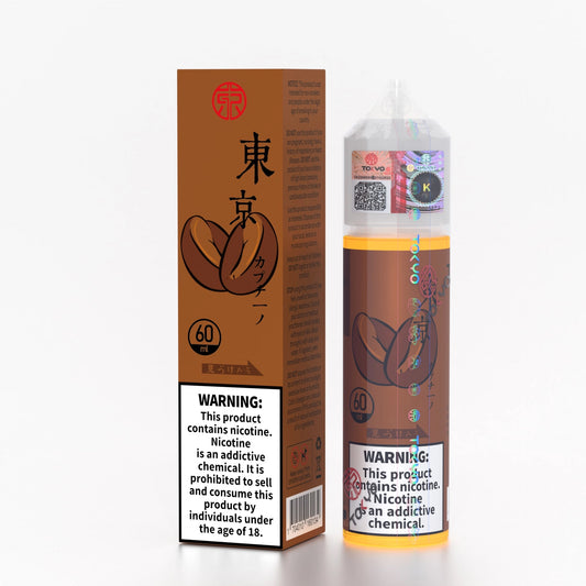 Tokyo Cappuccino 3mg/ml- 60ml E liquid.
