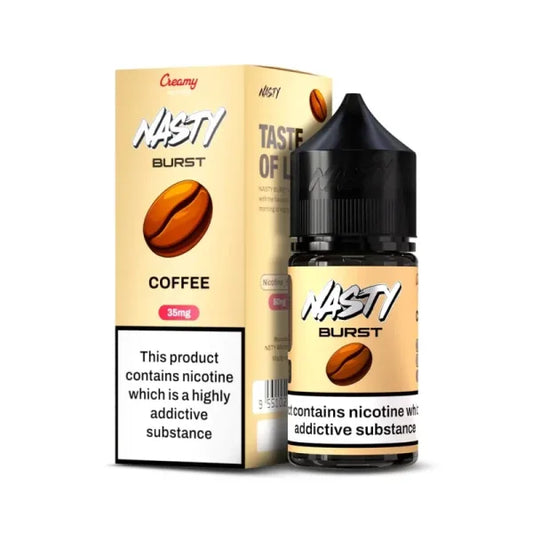 Nasty Burst - Coffee 50mg-/30ml Nic Salt.