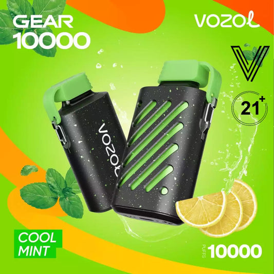 VOZOL Gear 10000 Puffs Cool Mint Disposable Pod