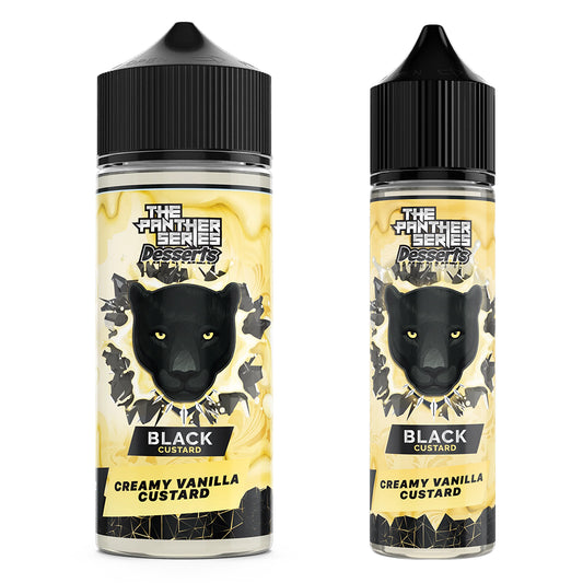 The Panther Series  Creamy Vanilla Custard E-Liquid 6mg/60ml