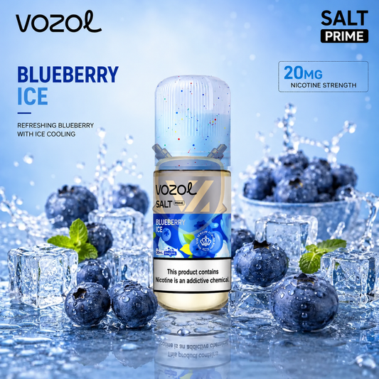Vozol Salt Prime Blueberry Ice 20mg/-30ml Vape Juice
