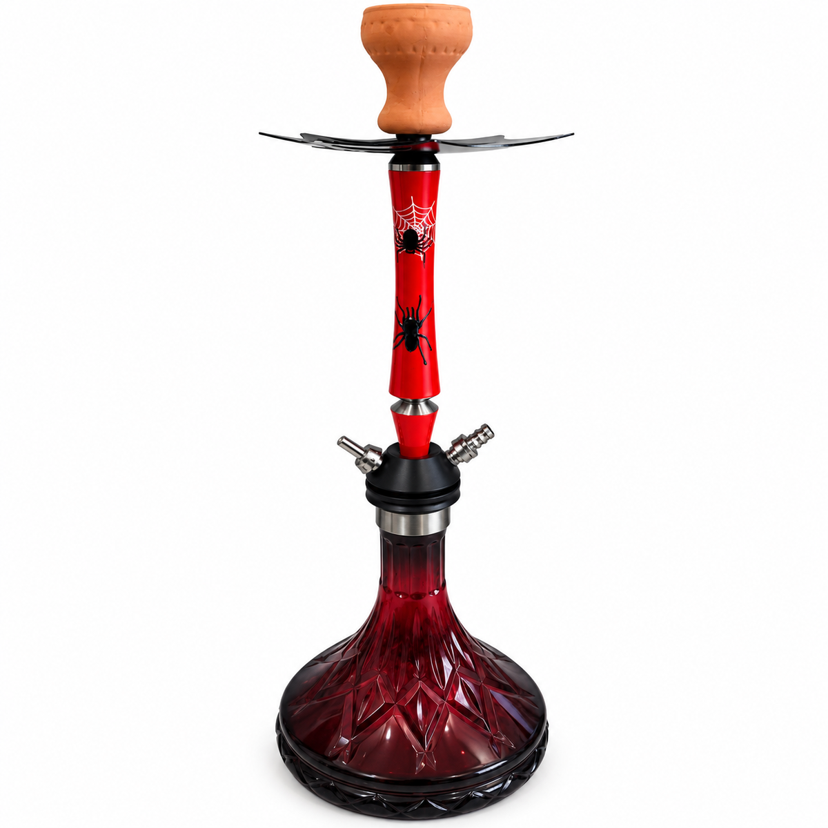 MS Red Butterfly Hookah