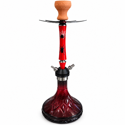 MS Red Butterfly Hookah