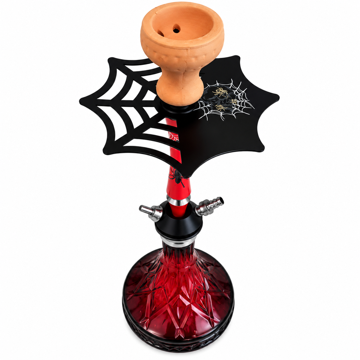 MS Red Butterfly Hookah