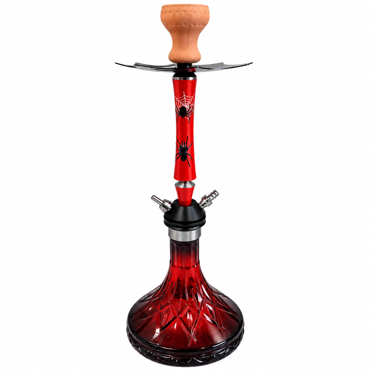 MS Red Butterfly Hookah