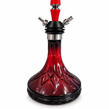 MS Red Butterfly Hookah