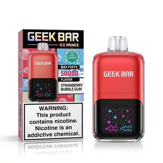 Geek bar Strawberry Bubblegum 50000 puffs