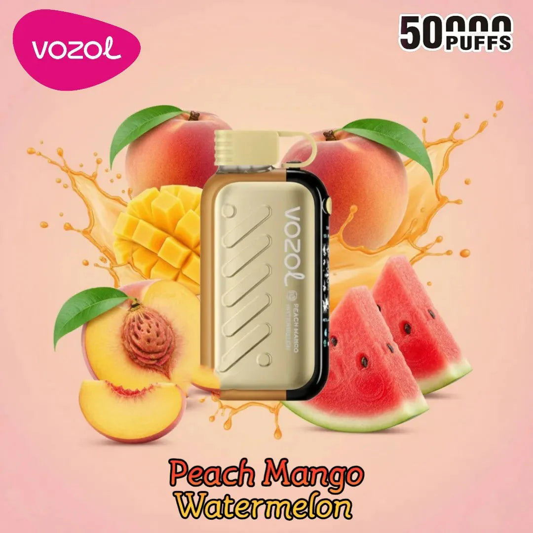 Vozol Gear Peach mango Watermelon 50000 Puffs.