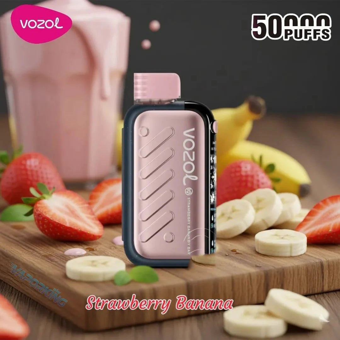Vozol Gear Strawberry Banana 50000 Puffs.