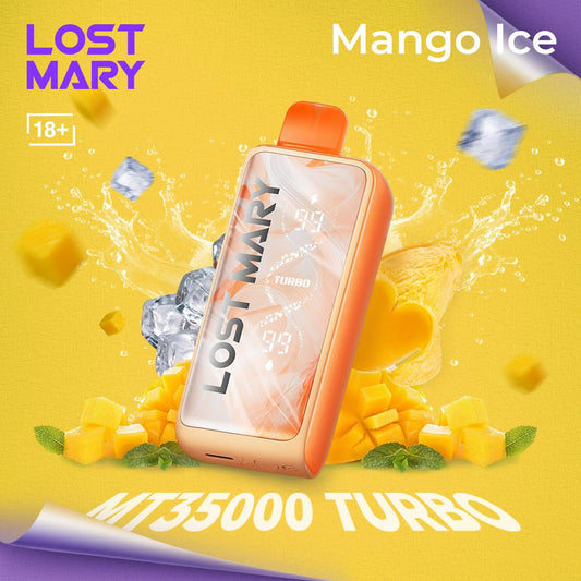 Lost Mary Mango ice MT 35000 Puffs 20mg.