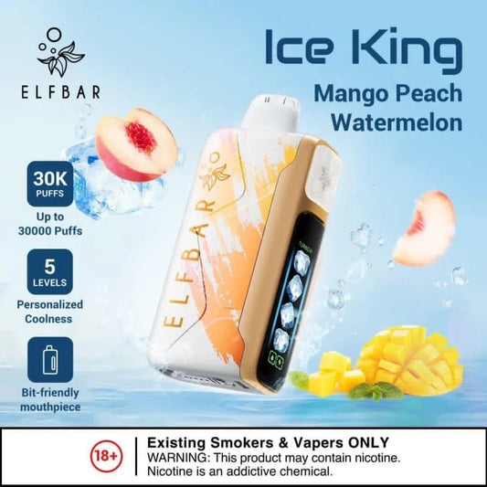 Elf Bar Ice King Black berry Cran berry Disposable Vape 30,000 Puffs 50MG