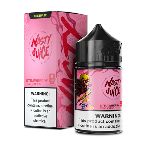 Nasty Juice E-liquid Strawberry Trap queen 3mg/ml-60ml