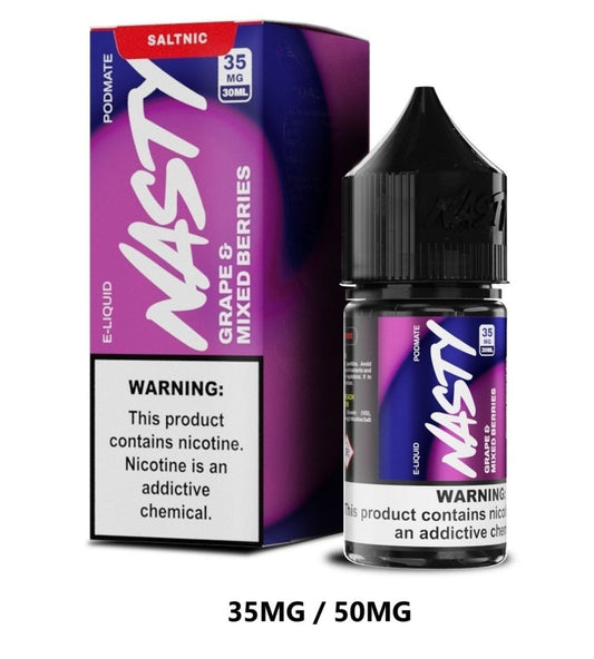Nasty Juice Grape & Mixed Berries 35 mg 30ml.