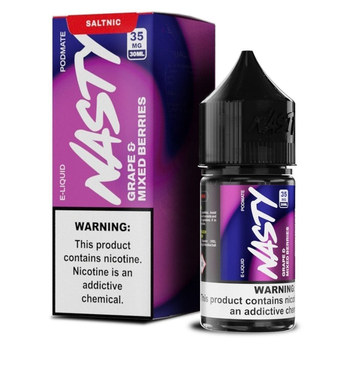 Nasty Juice Grape and Mixed Berries 3mg/ml-60ml.