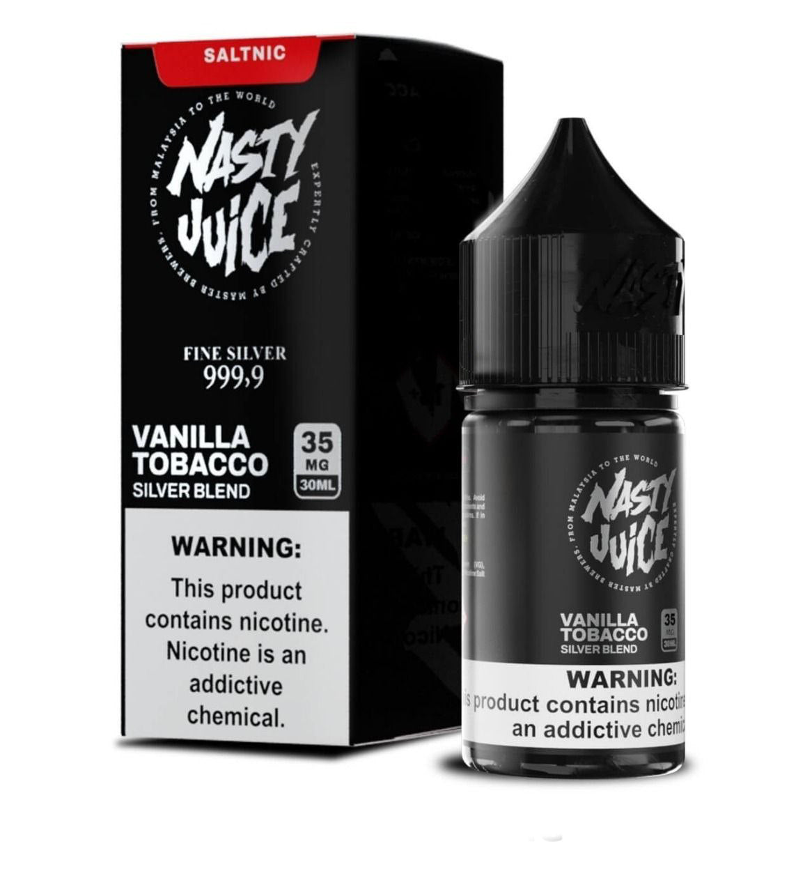 Vanilla Tobacco Silver Blend  35mg/ml- 30ml.
