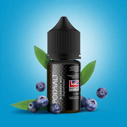 Pod Salt Blueberry Mist 30ml Nicotine Salt E-Liquid  - 20mg