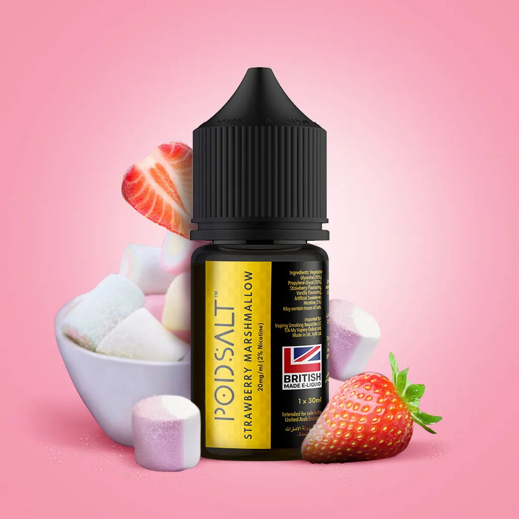 Pod Salt Fusion Marshmallow Man III Strawberry Marshmallow-20mg/ml-30ml