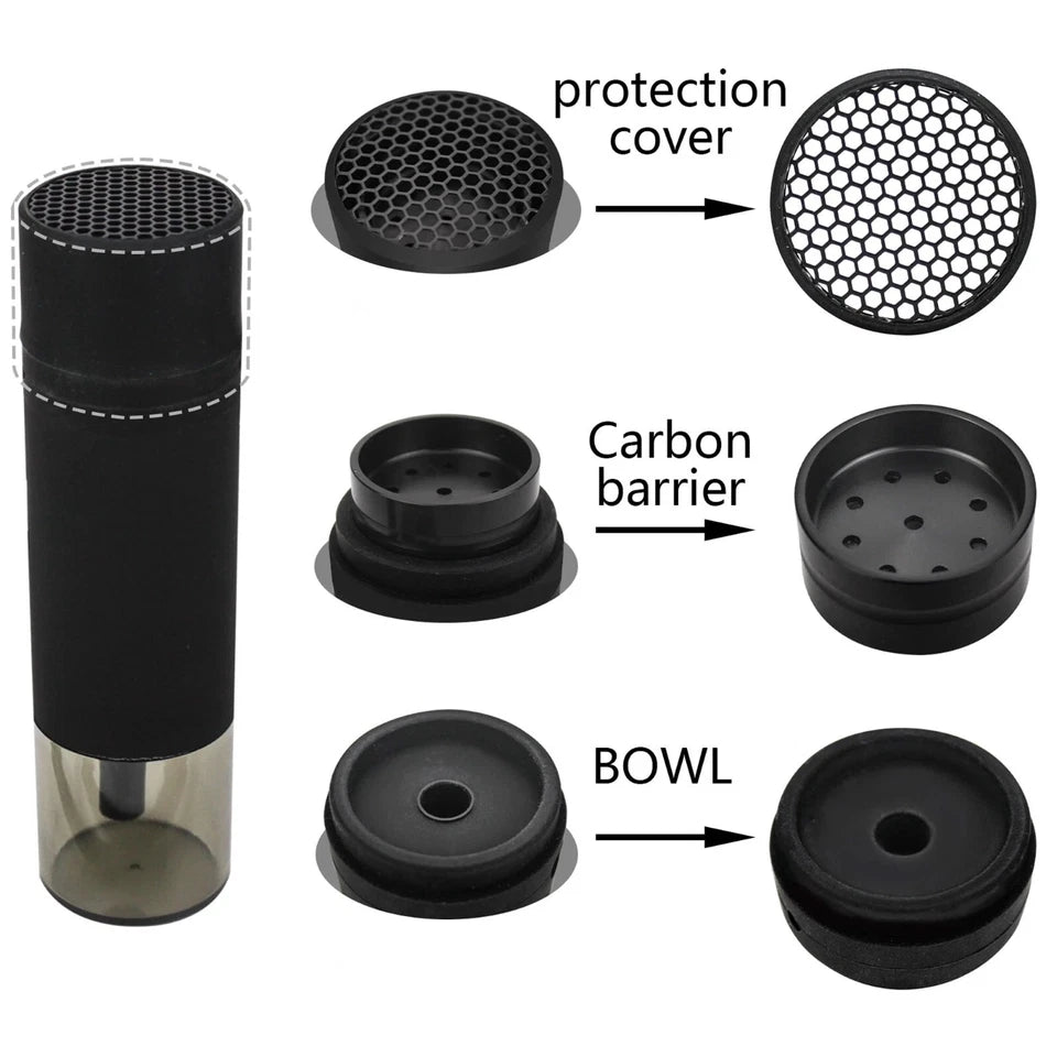 Portable Cup Style Car Hookah Shisha Set Indoor Outdoor