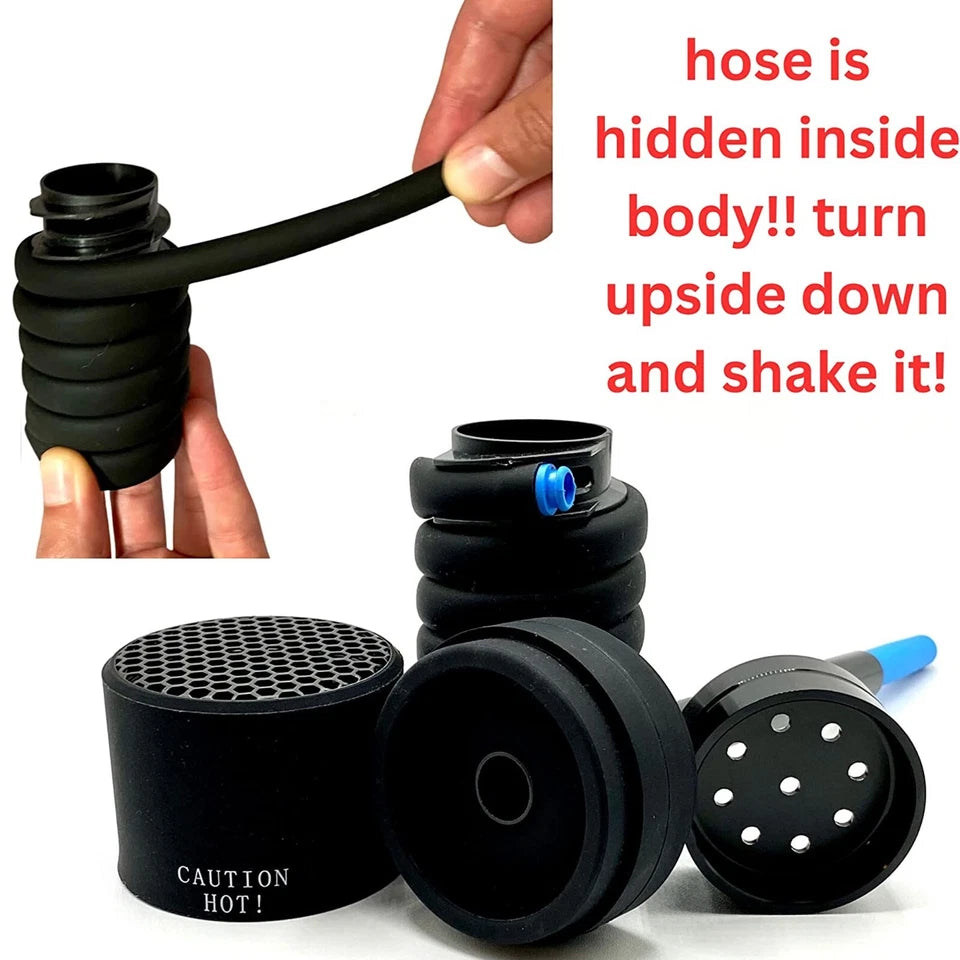 Portable Cup Style Car Hookah Shisha Set Indoor Outdoor