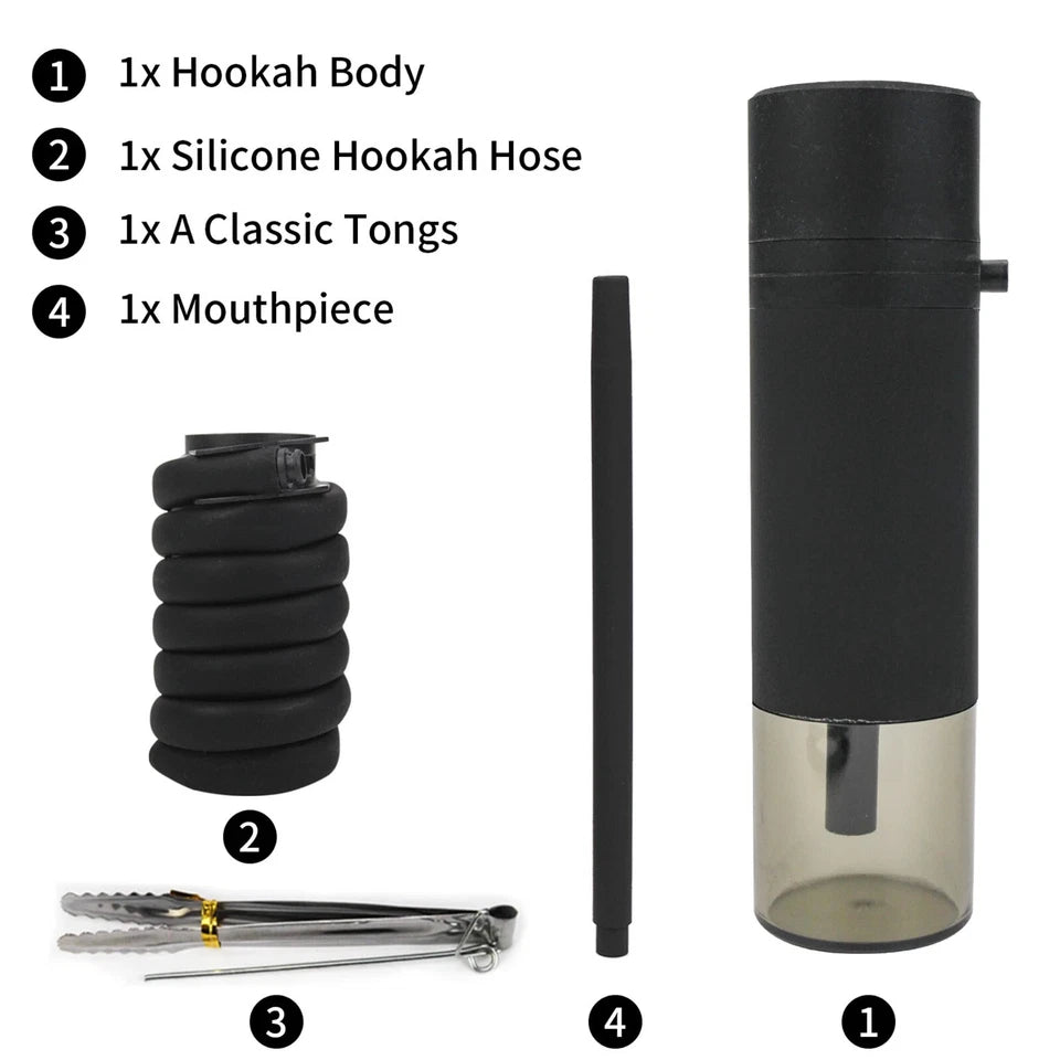 Portable Cup Style Car Hookah Shisha Set Indoor Outdoor