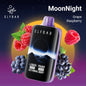 Elf bar Moon Night Grape Raspberry 40000 puffs.