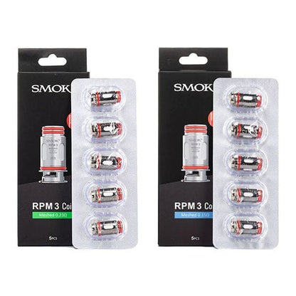 Smok RPM 3 Coils 0.15ohm 0.23ohm Meshed Coil  Replacement Pack Of 5