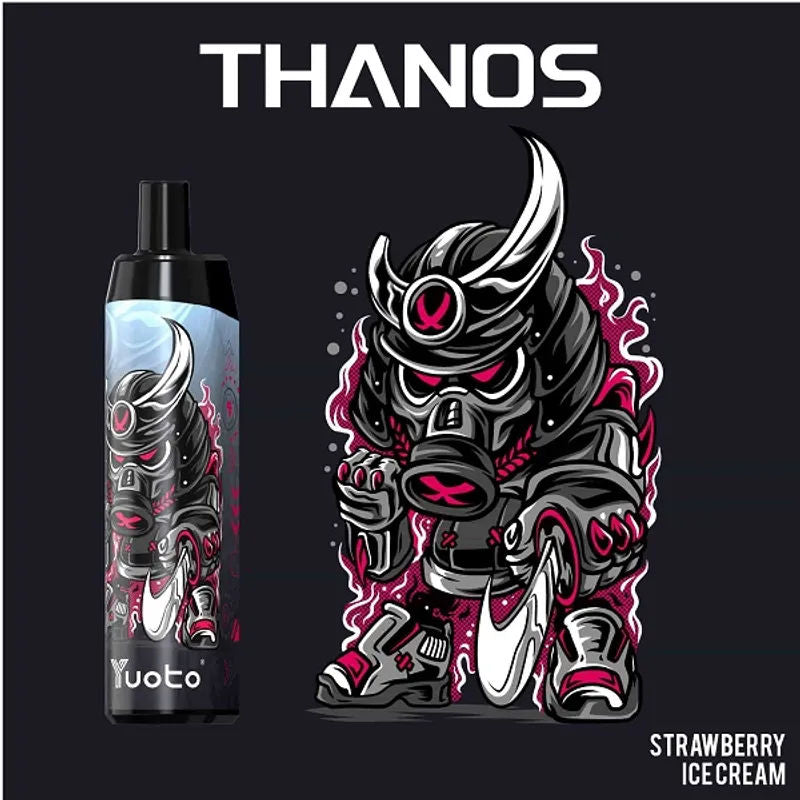 vape shop kampala Thanos Strawberry ice Cream 5000 puffs.