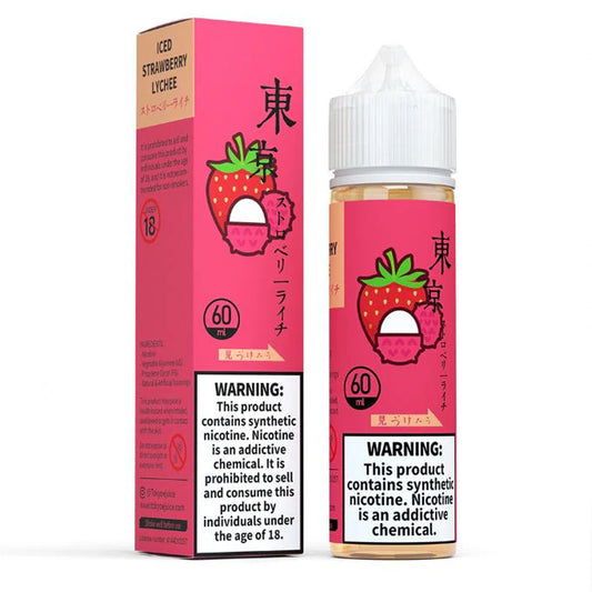TOKYO ICED STRAWBERRY LYCHEE 60ML E-Liquid IN UGANDA