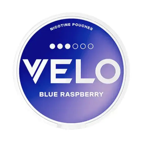 VELO blue Raspberry 10 mg nicotine pouches in Uganda