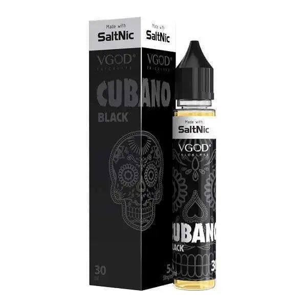 VGOD CUBANO BLACK BY SALTNIC 50mg/30ml